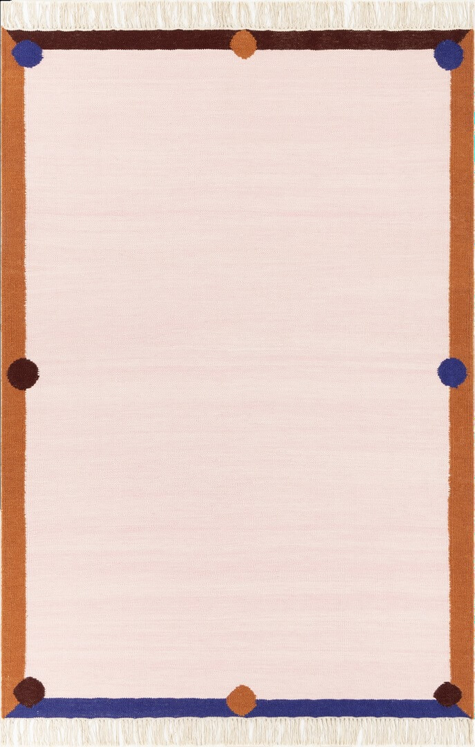 Dywan kilimowy wełniany Carpets & More X Malwina Konopacka Berlin Candy 5526 Voyage