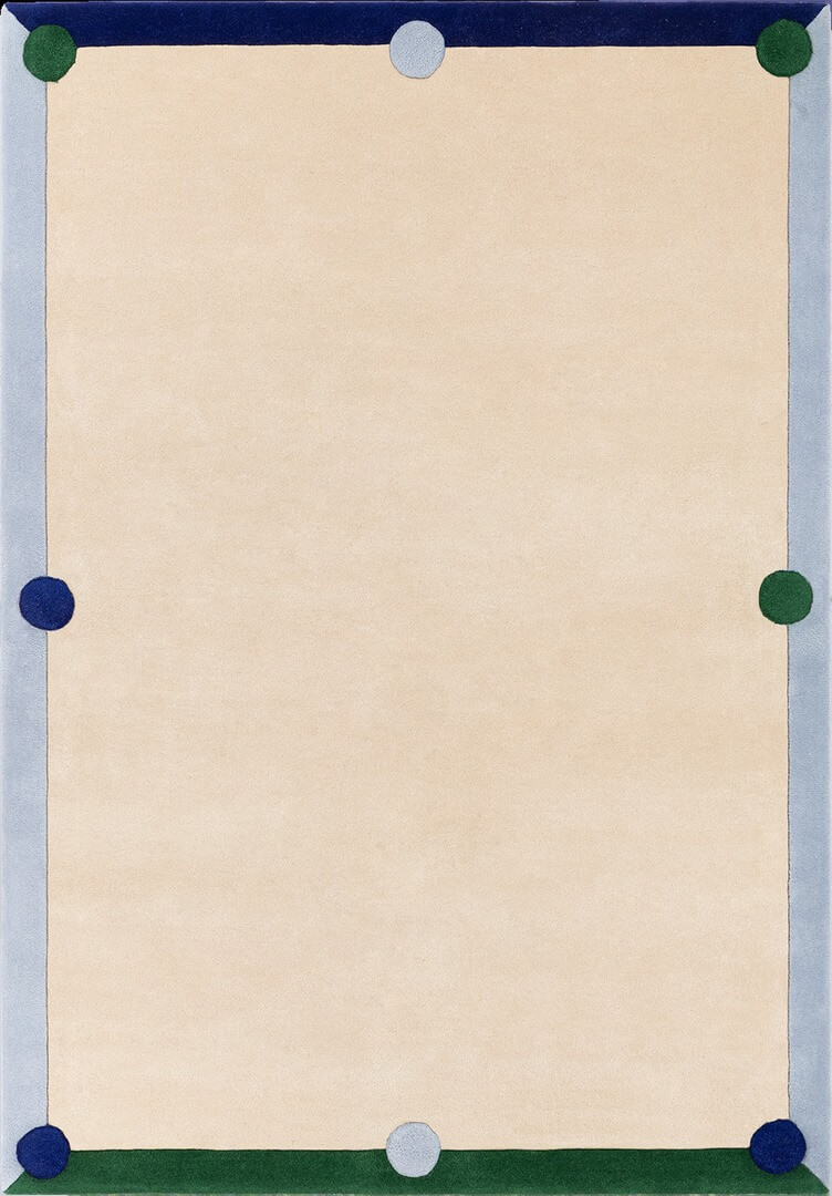 Dywan wełniany Carpets & More X Malwina Konopacka Berlin Cobalt 5522 Voyage