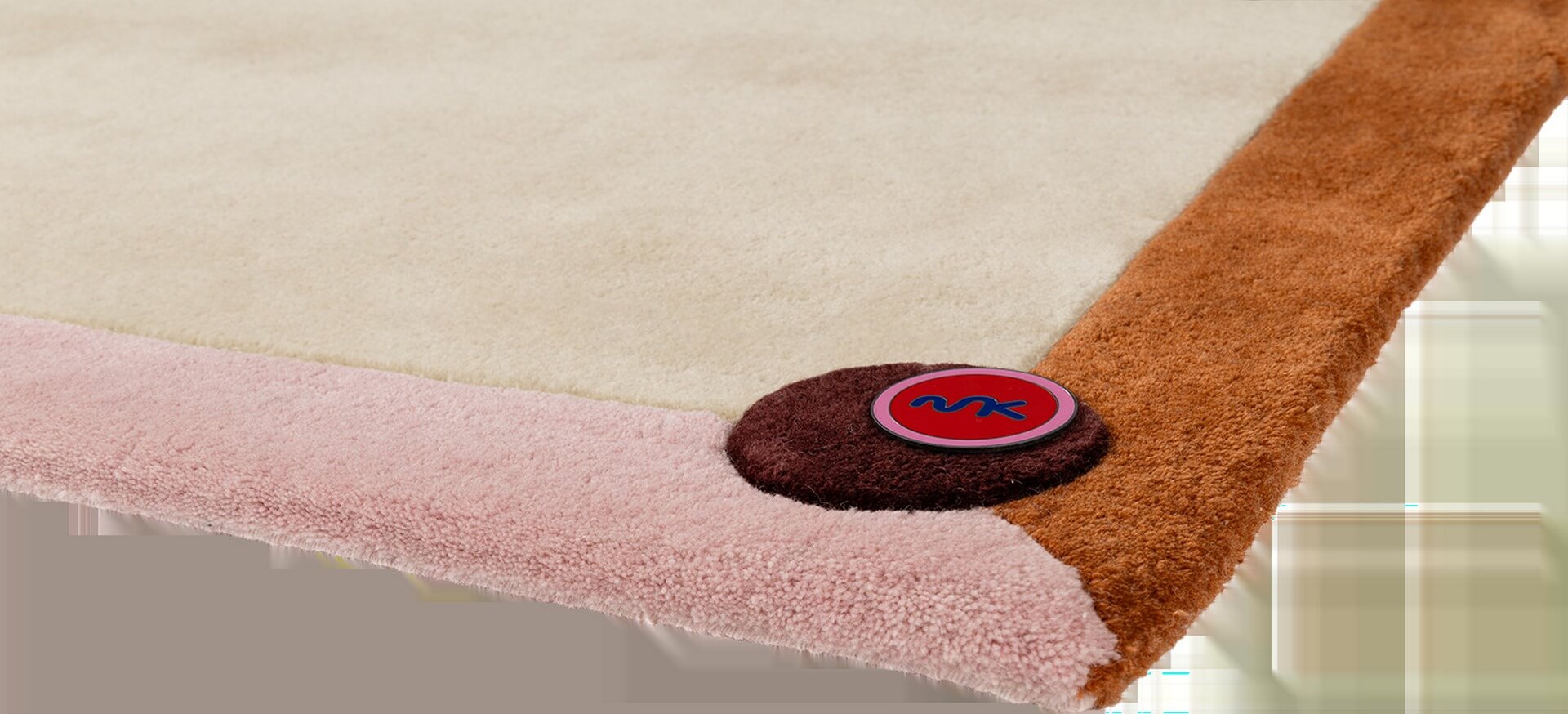 Dywan wełniany Carpets & More X Malwina Konopacka Berlin Terracotta 5521 Voyage