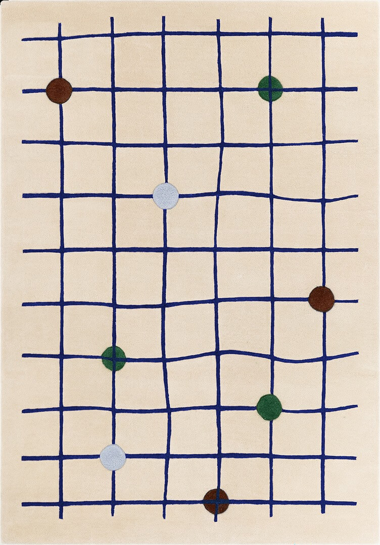 Dywan wełniany Carpets & More X Malwina Konopacka London Circus 5510 Voyage