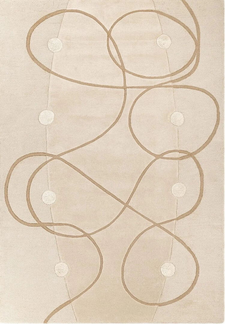 Dywan wełniany Carpets & More X Malwina Konopacka Marseille Ecru 5519 Voyage