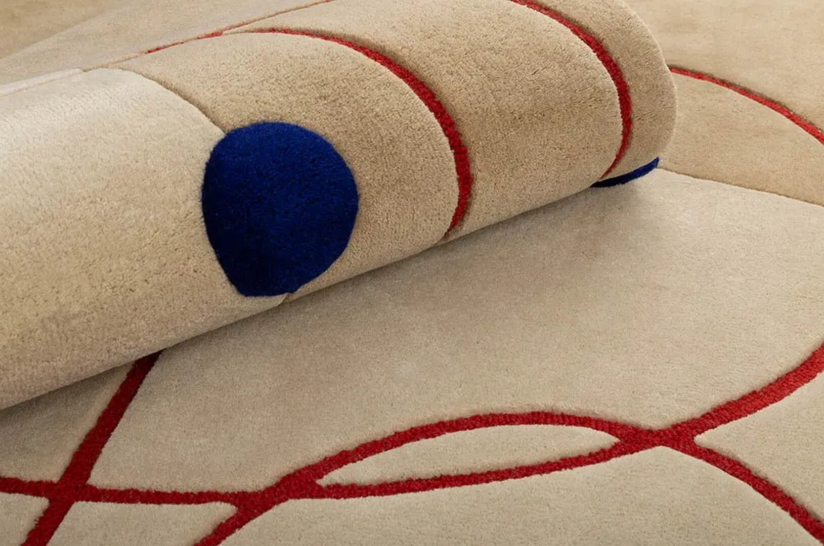 Dywan wełniany Carpets & More X Malwina Konopacka Marseille Red 5518 Voyage