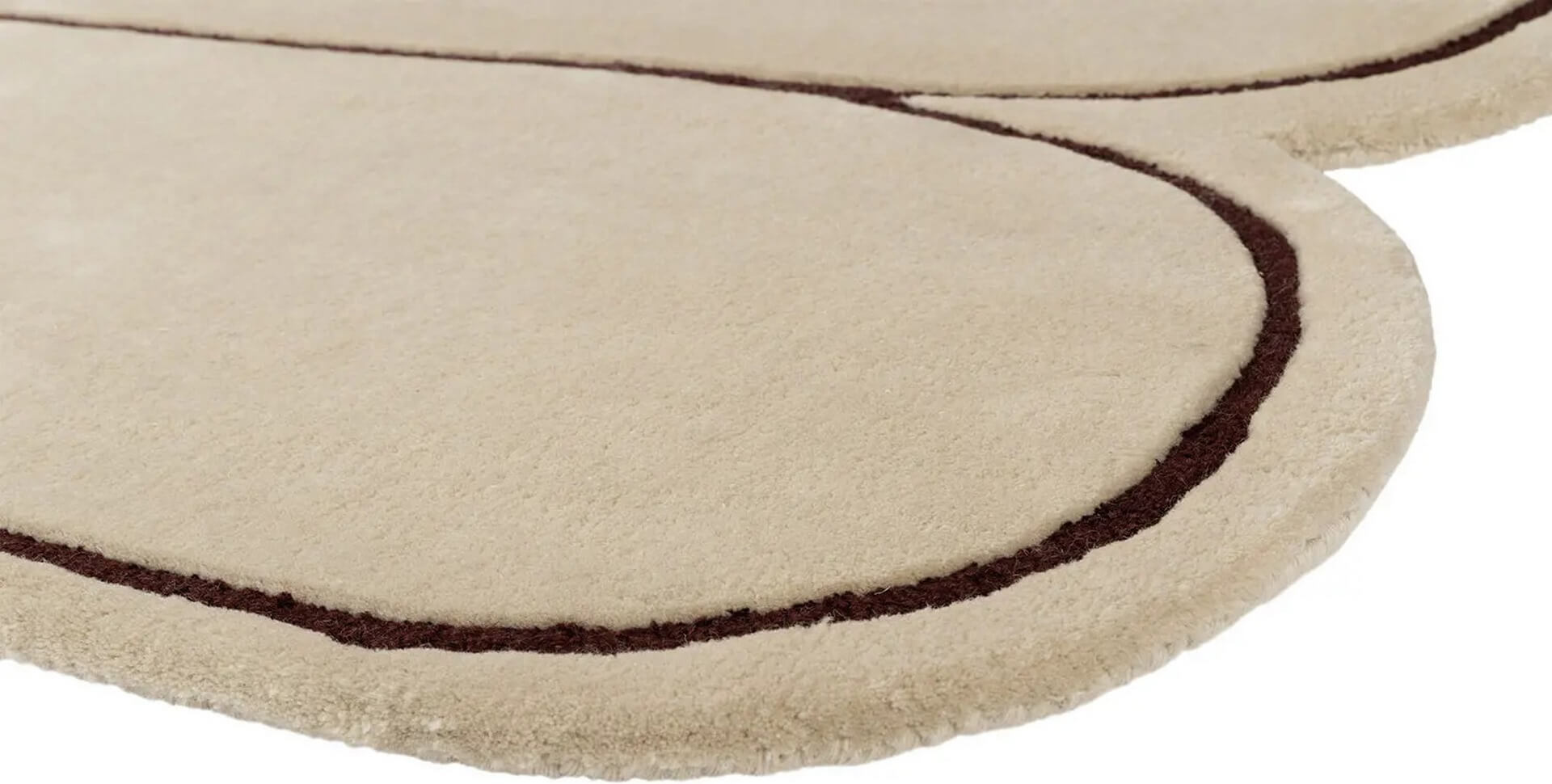 Dywan wełniany Carpets & More X Malwina Konopacka Paris Ecru 5505 Voyage