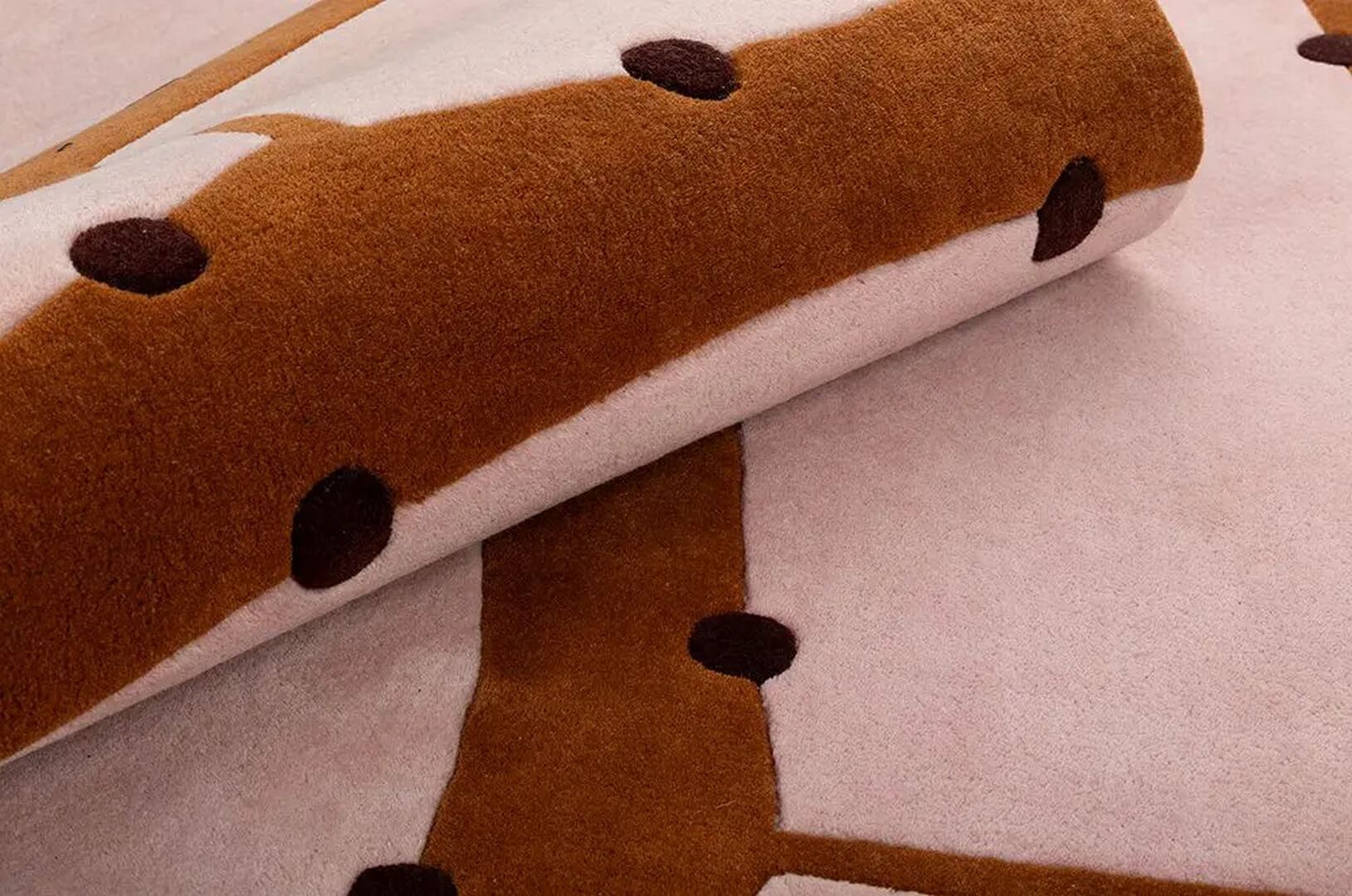 Dywan wełniany Carpets & More X Malwina Konopacka Rio Terracotta 5523 Voyage