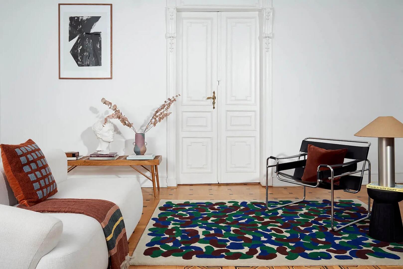 Dywan wełniany Carpets & More X Malwina Konopacka Tokyo 5502 Voyage