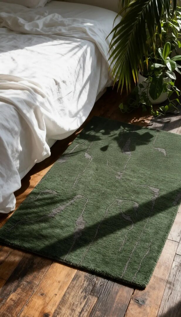 Dywan abstrakcyjny Carpets & More SHAPES CANYON GREEN 5122