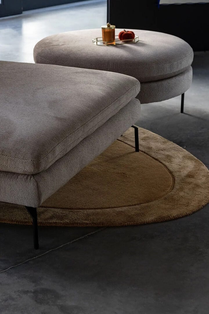 Dywan owalny Carpets & More SHAPES LAKE YELLOW 5113