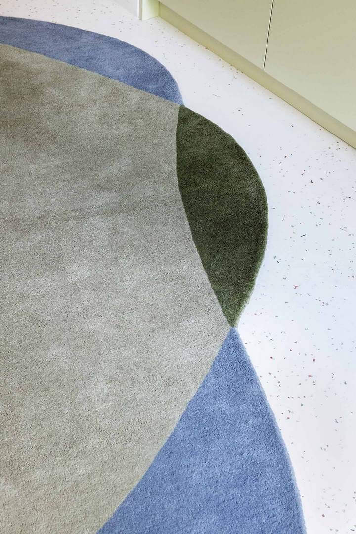 Dywan o nieregularnym kształcie Brink & Campman ELEMENT CHAD GREY GREEN 087704