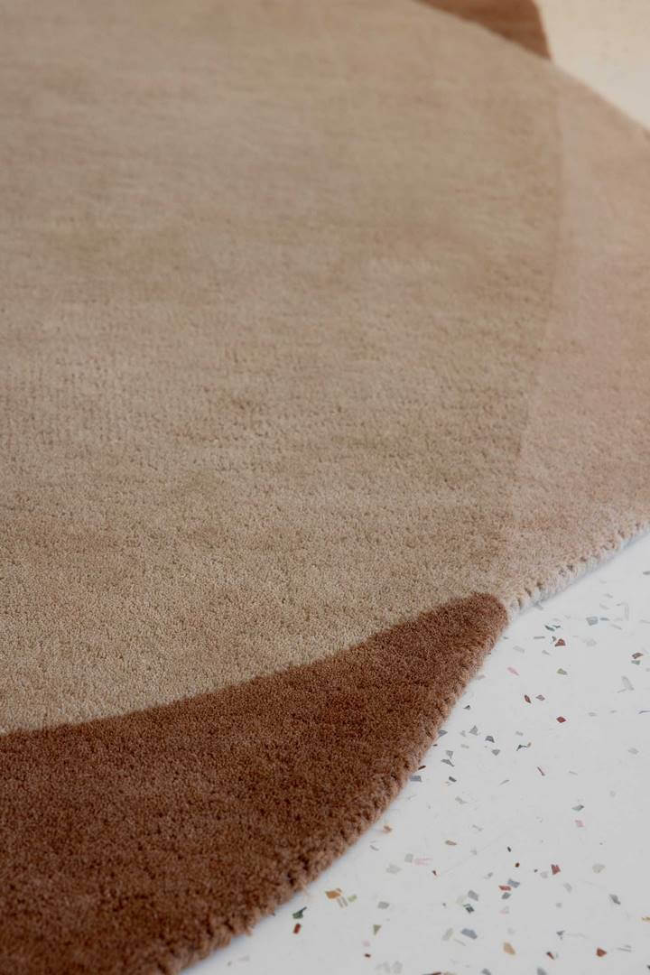 Dywan o nieregularnym kształcie Brink & Campman ELEMENT MOORE CARAMEL 087801