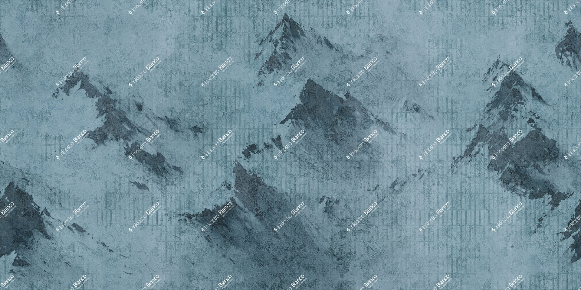 Fototapeta góry Inkiostro Bianco ANTHEM BLU INKNAHM2605 Materiaprima