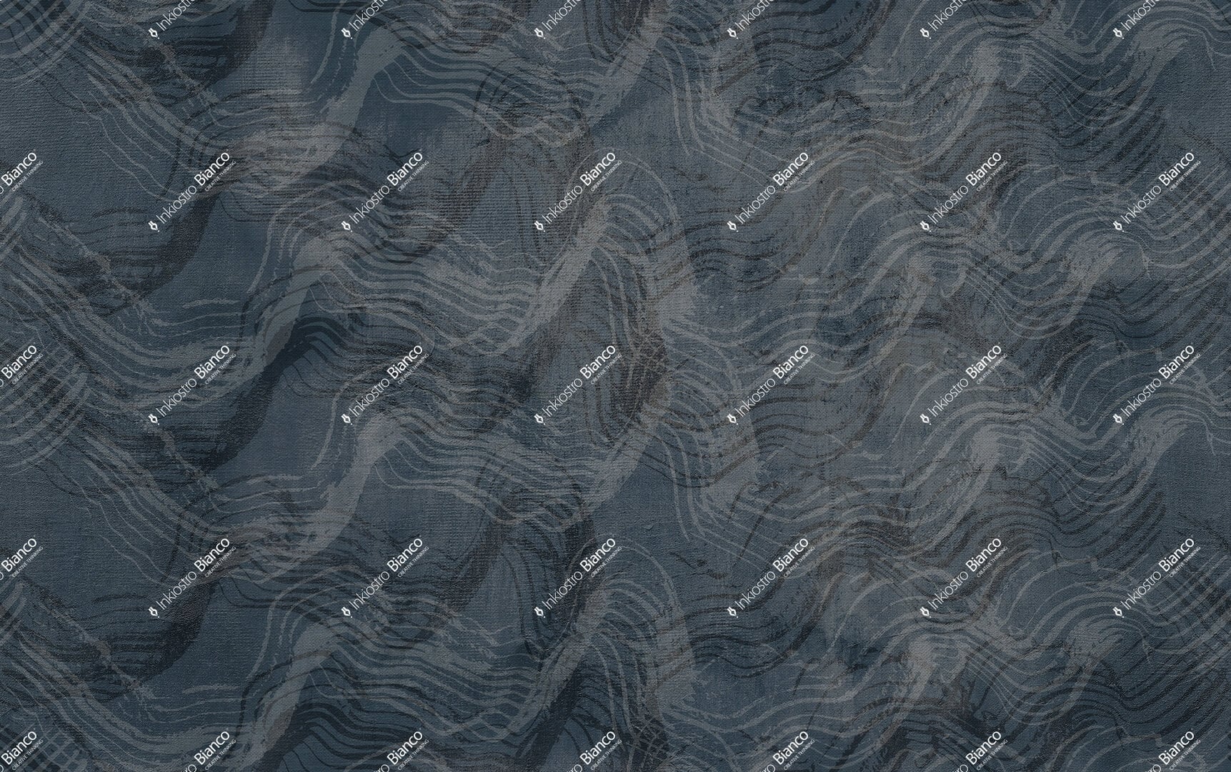 Fototapeta z falującym wzorem Inkiostro Bianco DRIFT CIELO DI NOTTE INKIIDI2604 Materiaprima