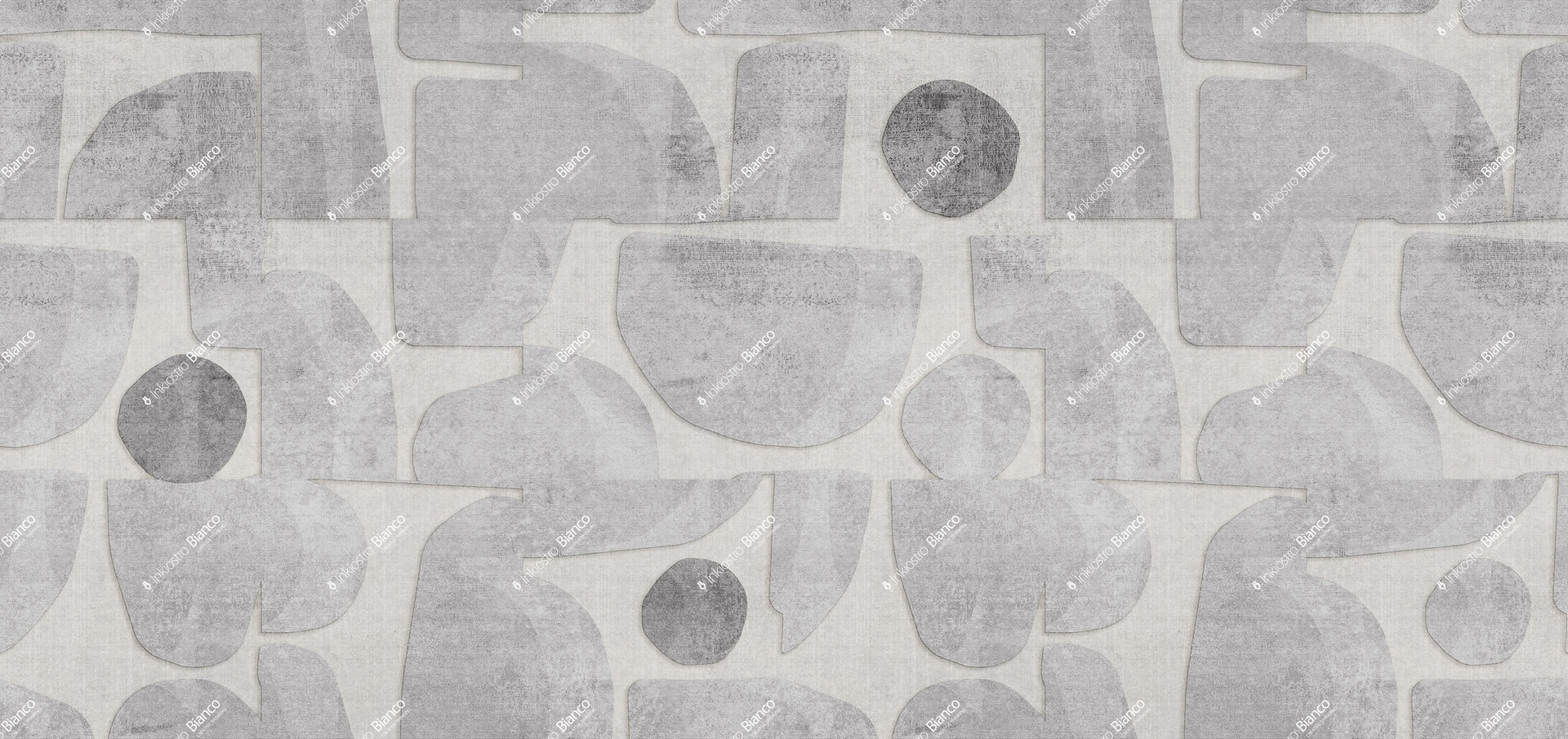 Fototapeta geometryczna Inkiostro Bianco LOOM GESSO INKICNC2603 Materiaprima