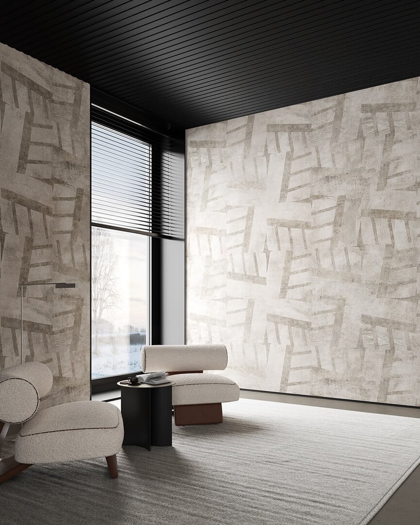 Fototapeta geometryczna Inkiostro Bianco MONOLITH CEMENTO INKTOUM2602 Materiaprima
