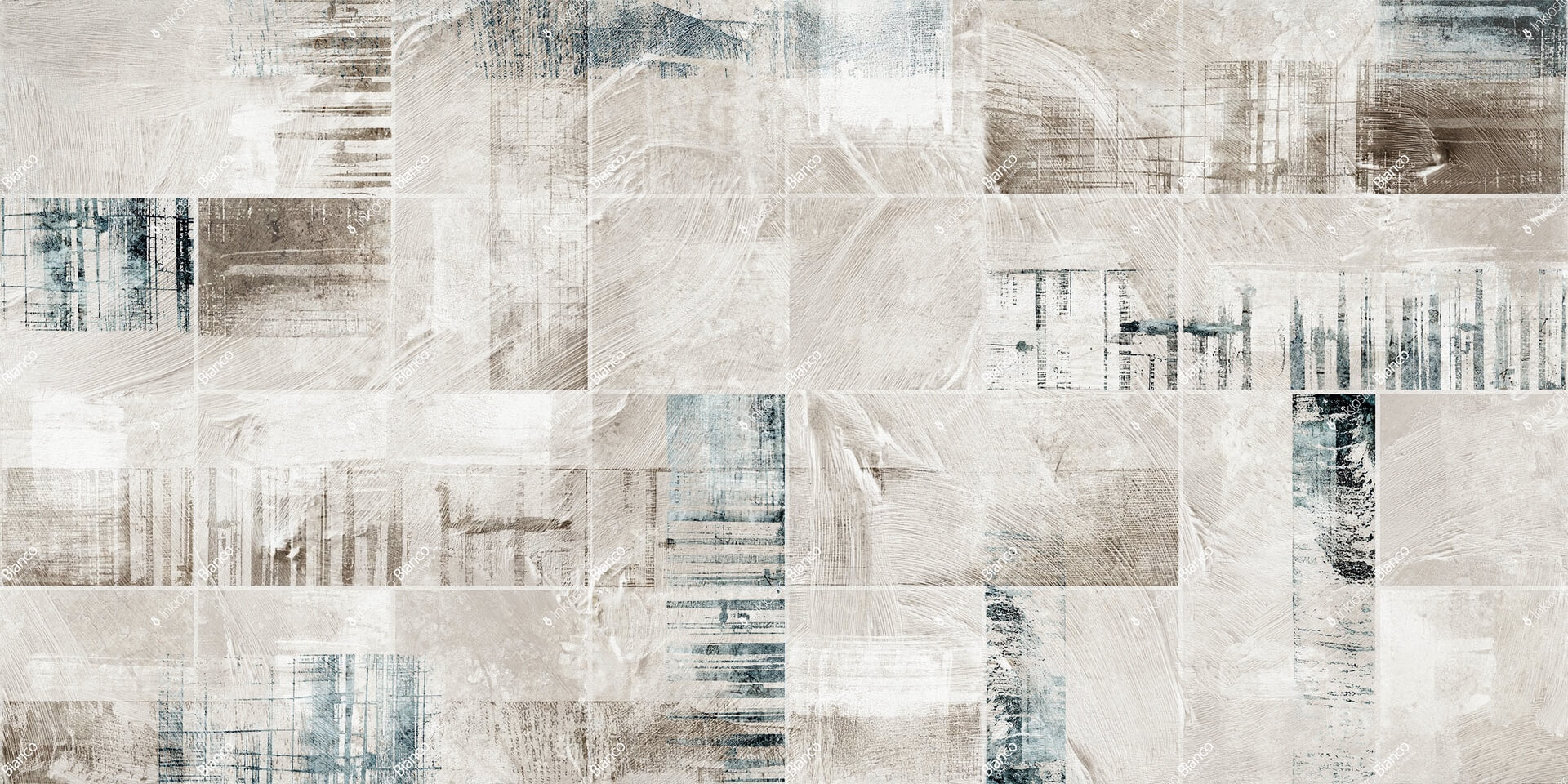 Fototapeta geometryczna z efektem tynku Inkiostro Bianco PLASTER ACQUA INKIAAA2603 Materiaprima