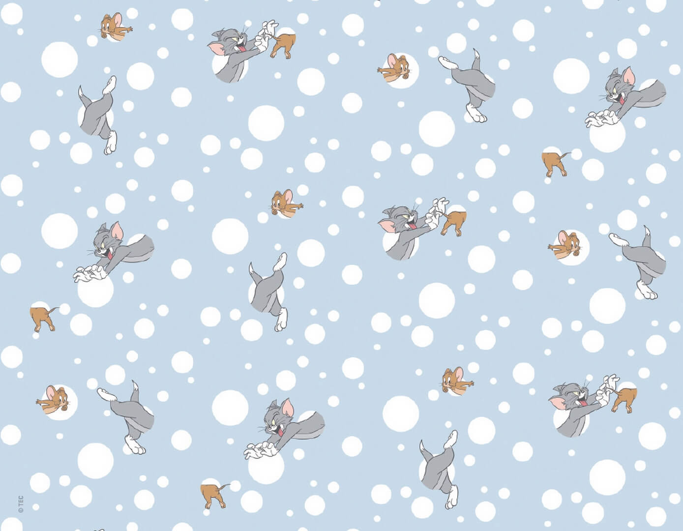 Tapeta London Art Tom & Jerry WBT&J104-2 Warner Bros