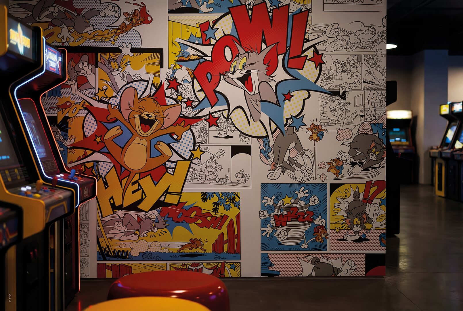 Fototapeta London Art Tom & Jerry WBT&J105-2 Warner Bros