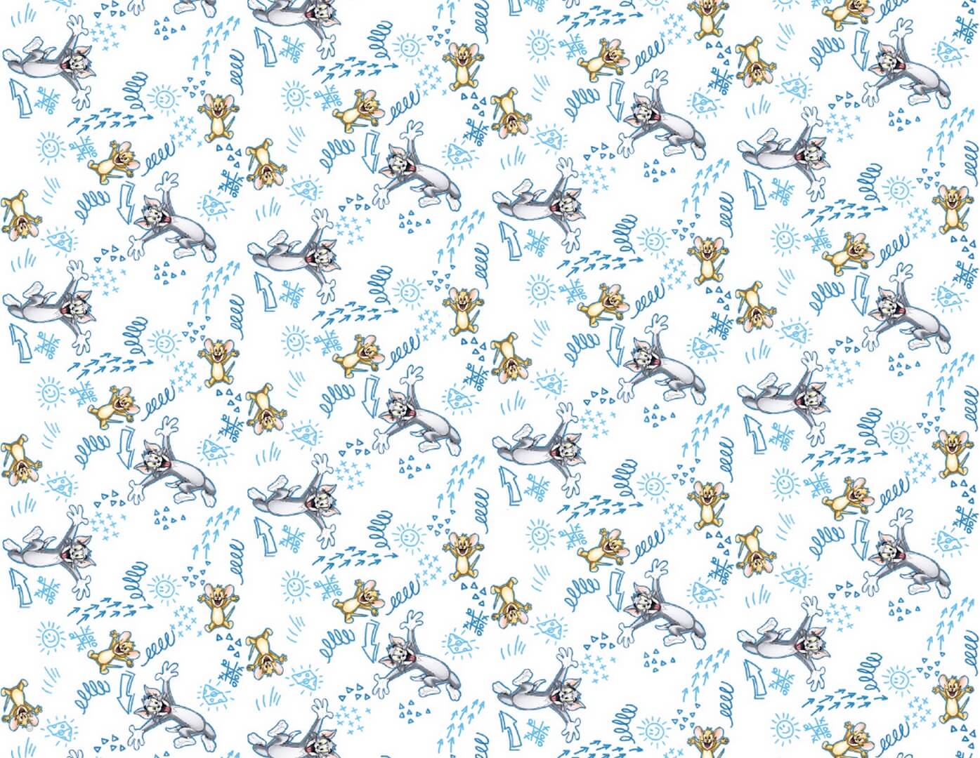 Tapeta London Art Tom & Jerry WBT&J116-2 Warner Bros