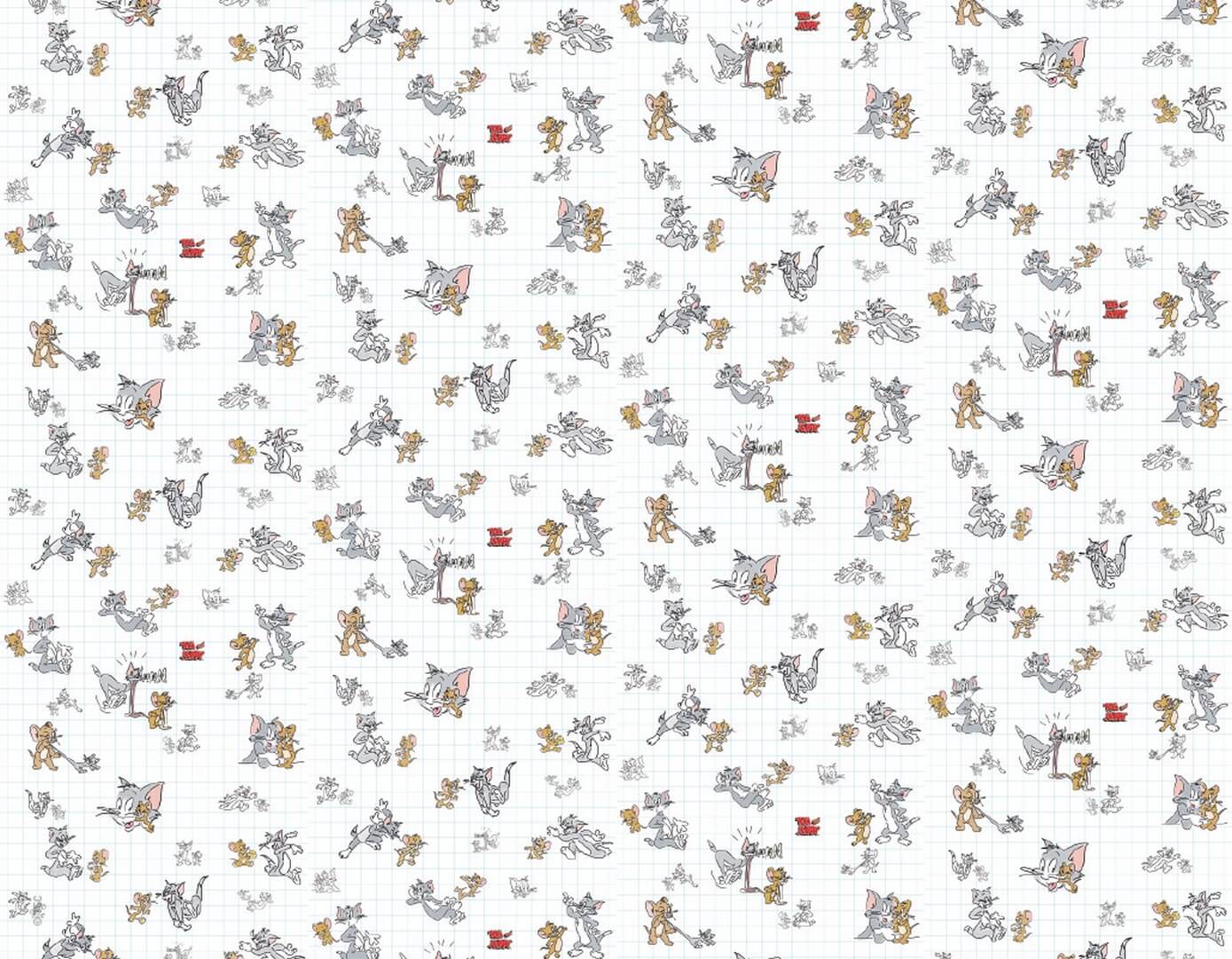 Tapeta London Art Tom & Jerry WBT&J118-1 Warner Bros