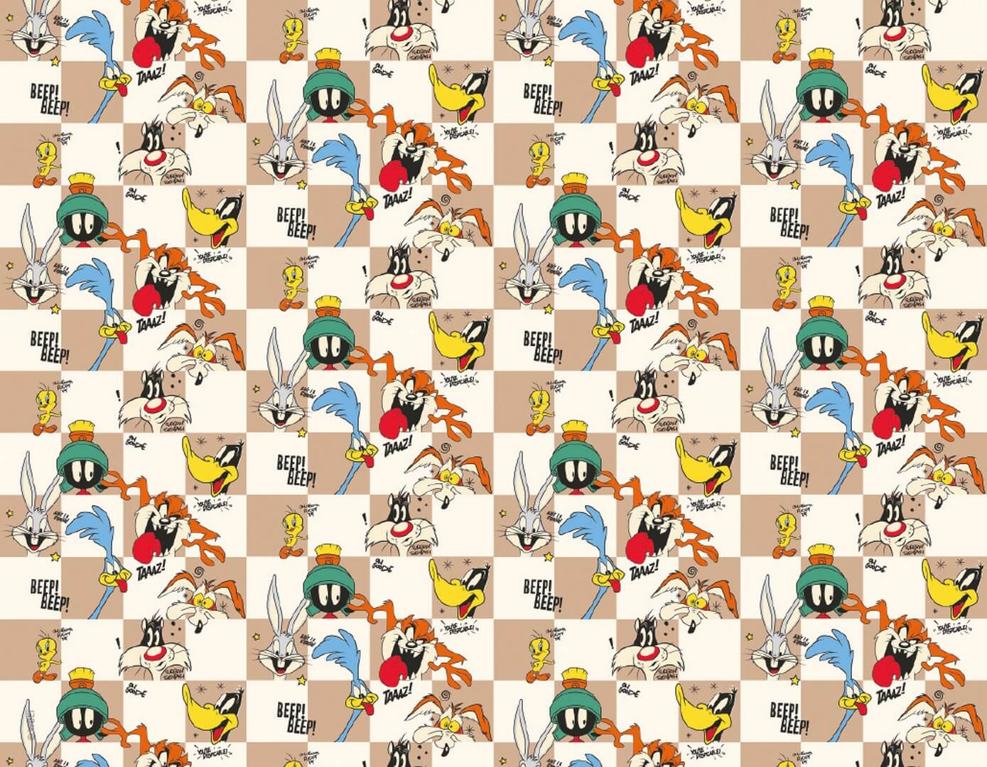 Tapeta London Art Looney Tunes WBLT230-3 Warner Bros