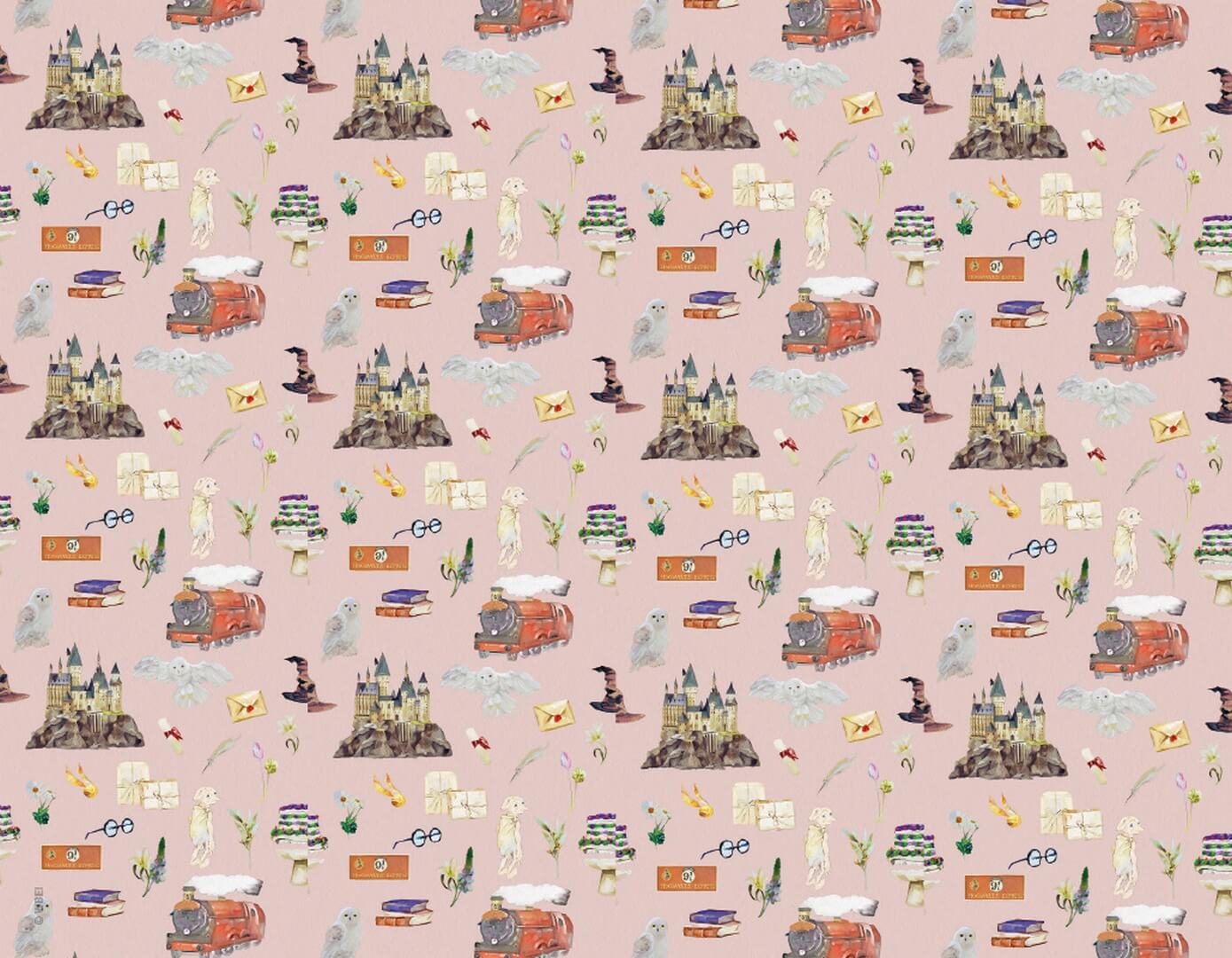 Tapeta London Art Harry Potter WBHP308-3 Warner Bros