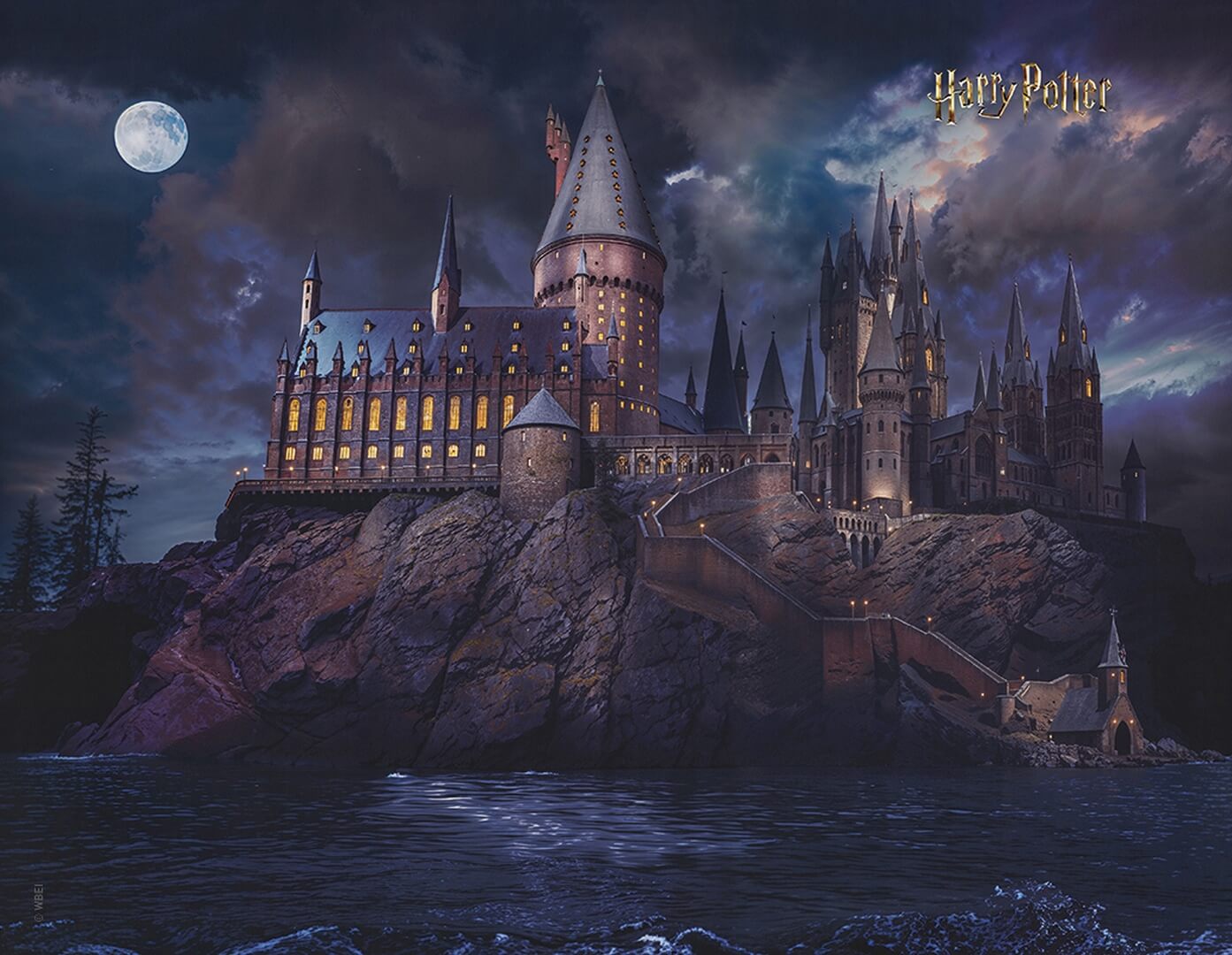 Fototapeta London Art Harry Potter WBHP317-1 Warner Bros