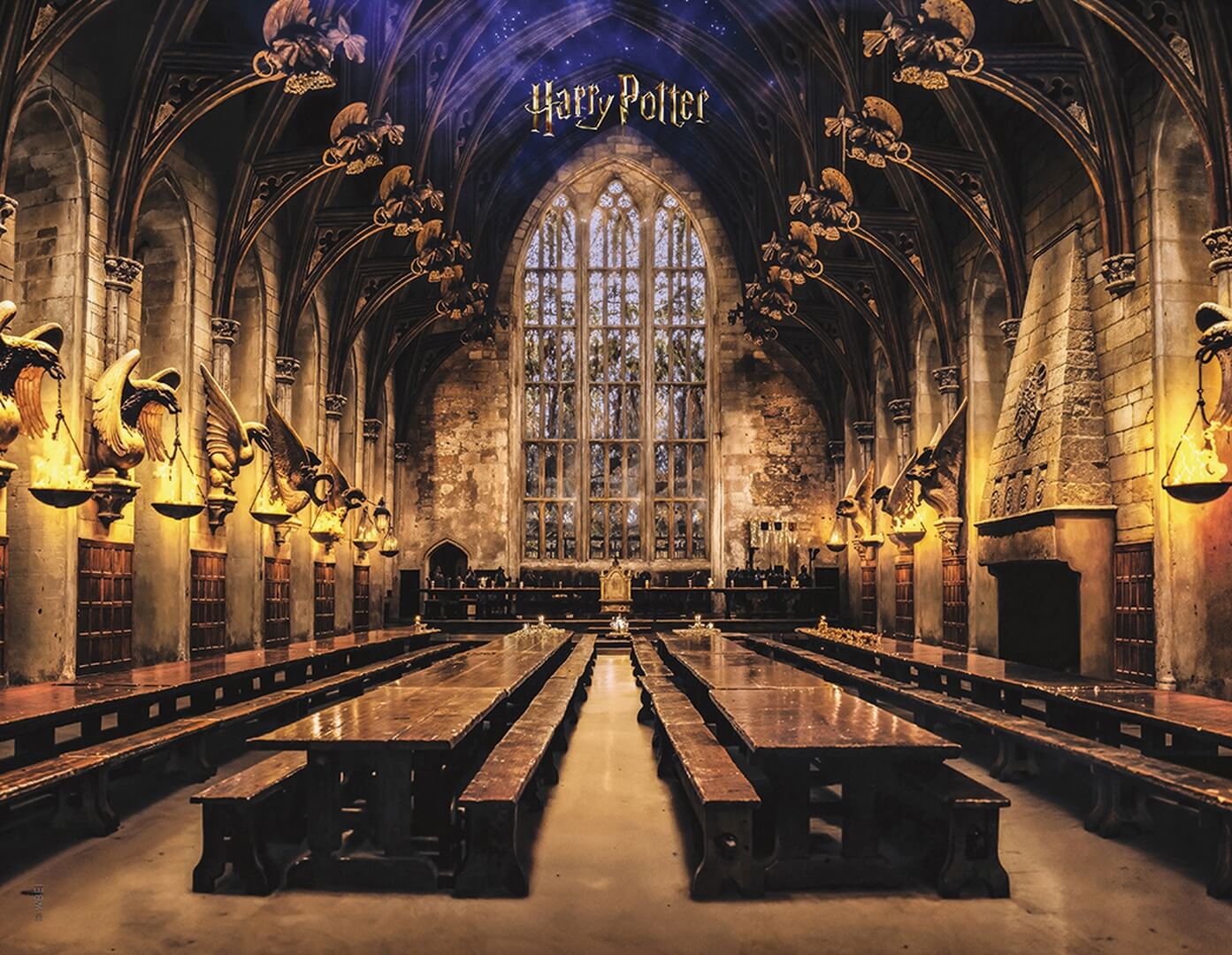Fototapeta London Art Harry Potter WBHP320-3 Warner Bros
