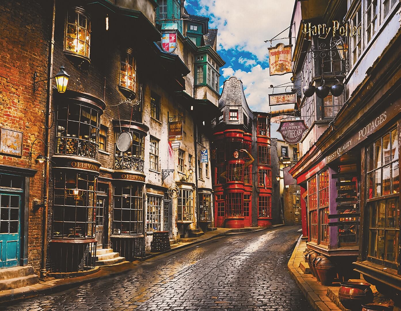Fototapeta London Art Harry Potter WBHP321-2 Warner Bros