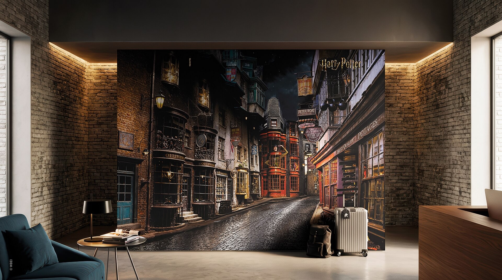 Fototapeta London Art Harry Potter WBHP321-2 Warner Bros