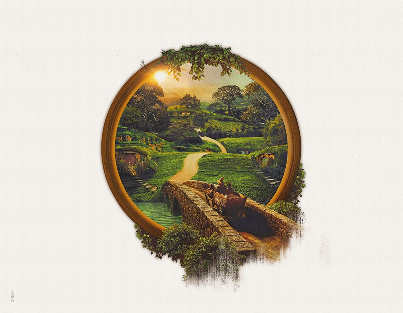 Fototapeta London Art Lord OF The Rings WBLOTR403-1 Warner Bros