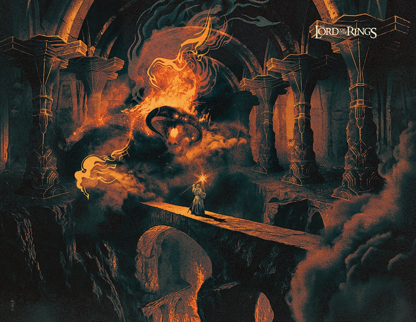 Fototapeta London Art Lord OF The Rings WBLOTR416-1 Warner Bros