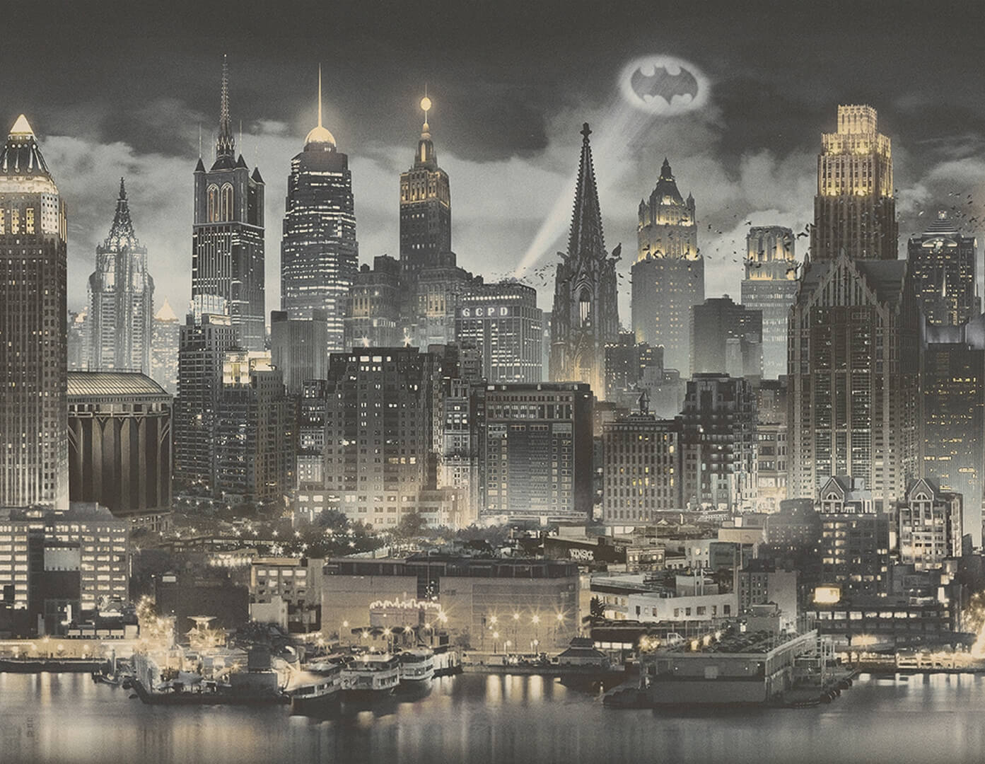 Fototapeta London Art DC Univerce WBDCU501-1A Warner Bros