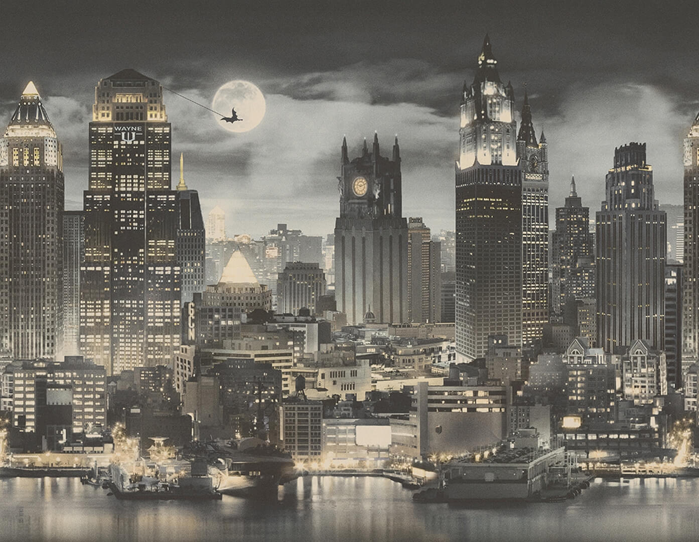 Fototapeta London Art DC Univerce WBDCU501-1b Warner Bros