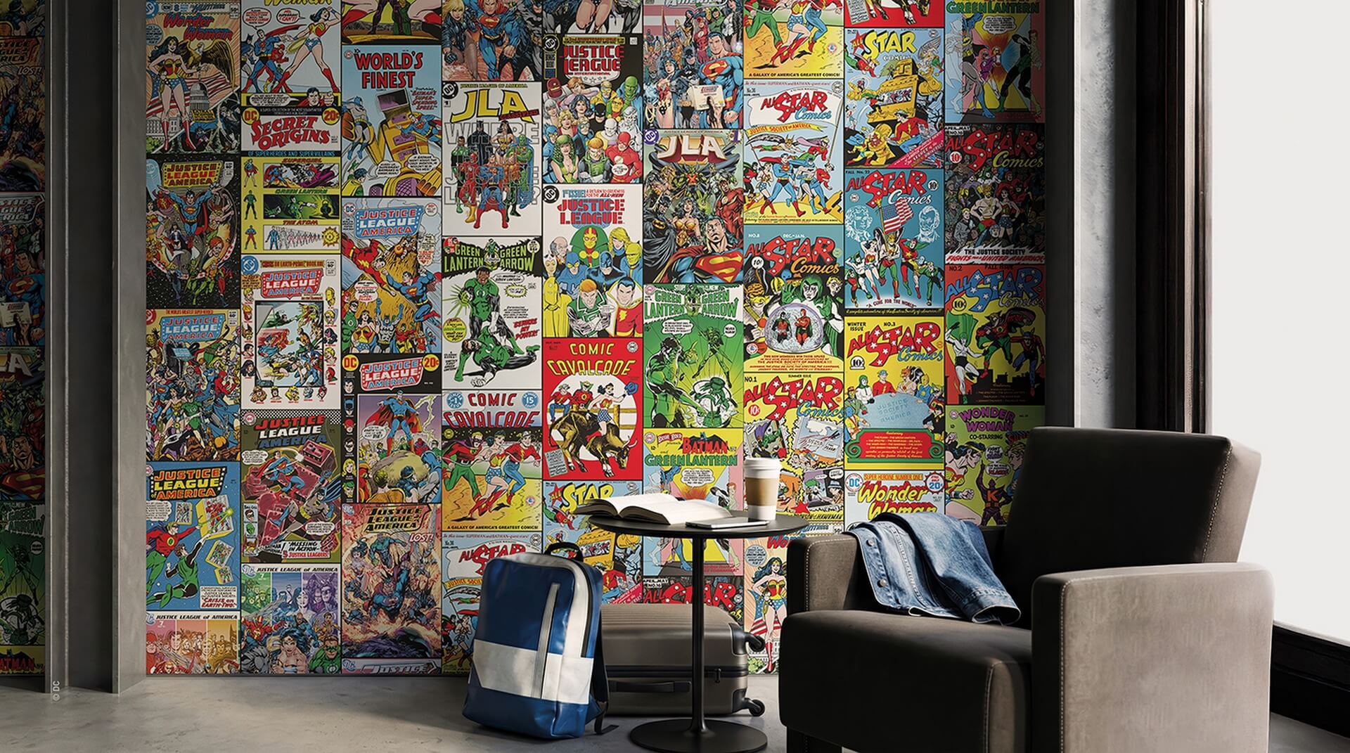 Tapeta London Art DC Univerce WBDCU523-1 Warner Bros