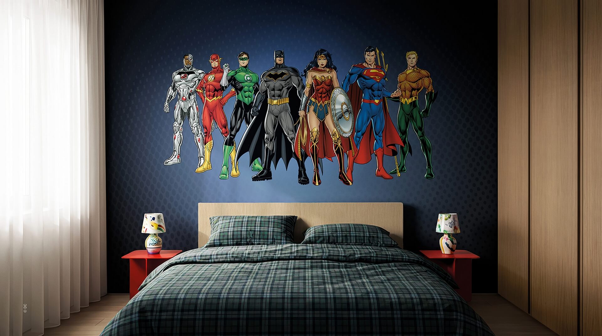 Fototapeta London Art DC Univerce WBDCU525-1 Warner Bros