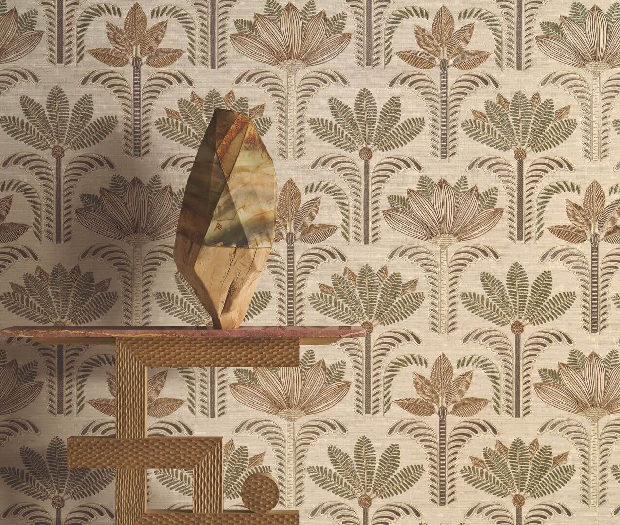 Tapeta palmy Casamance 78180100 Dattara Racines