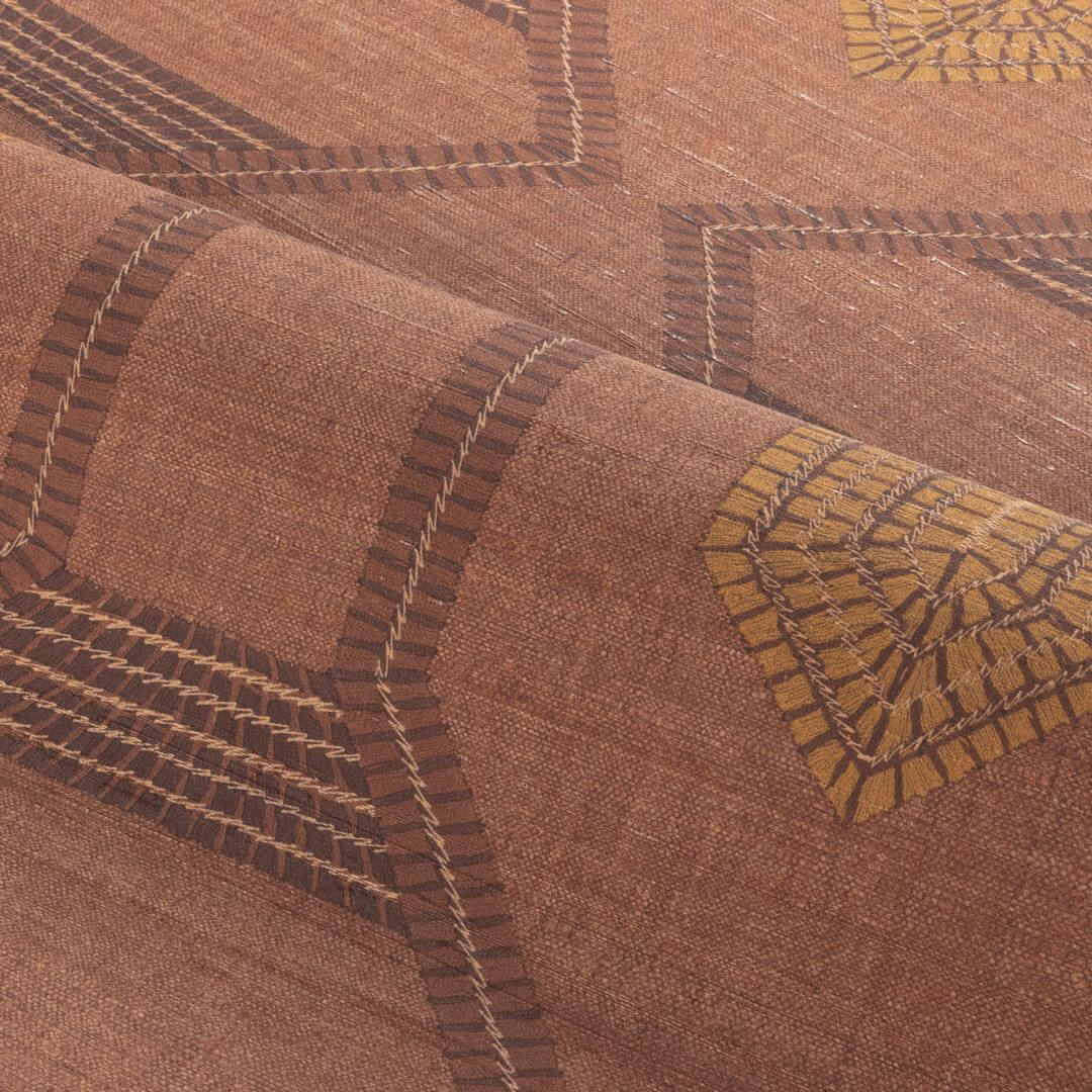 Tapeta geometryczna Casamance 78190712 Racines - 100 cm szer.