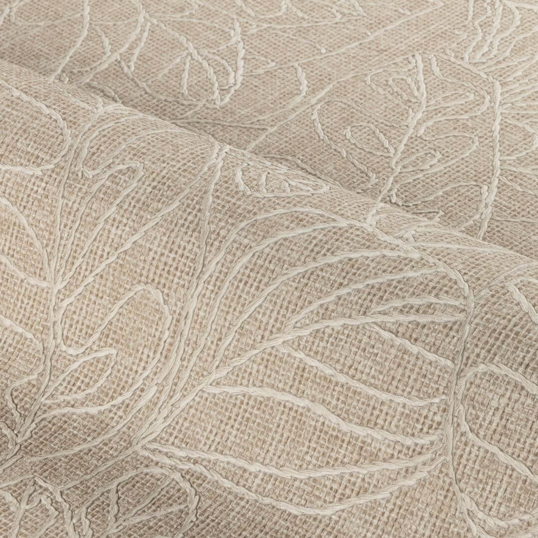 Tapeta haftowane liście Casamance 78201018 Argania Racines