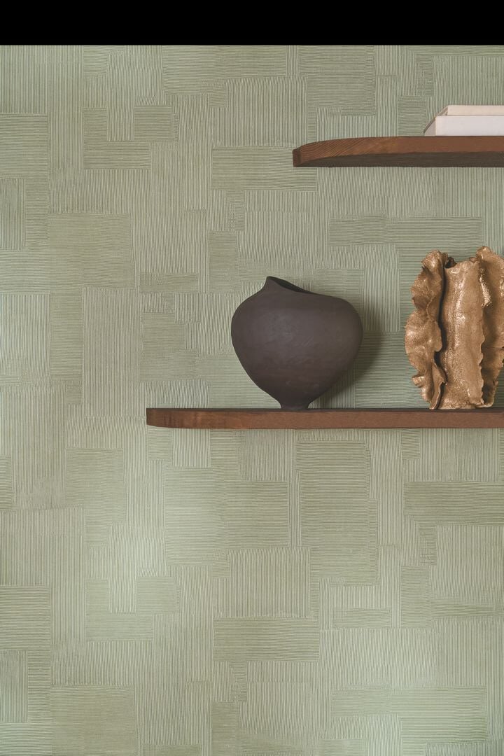 Tapeta geometryczna z efektem tynku Casamance 78152038 Pienza Striato