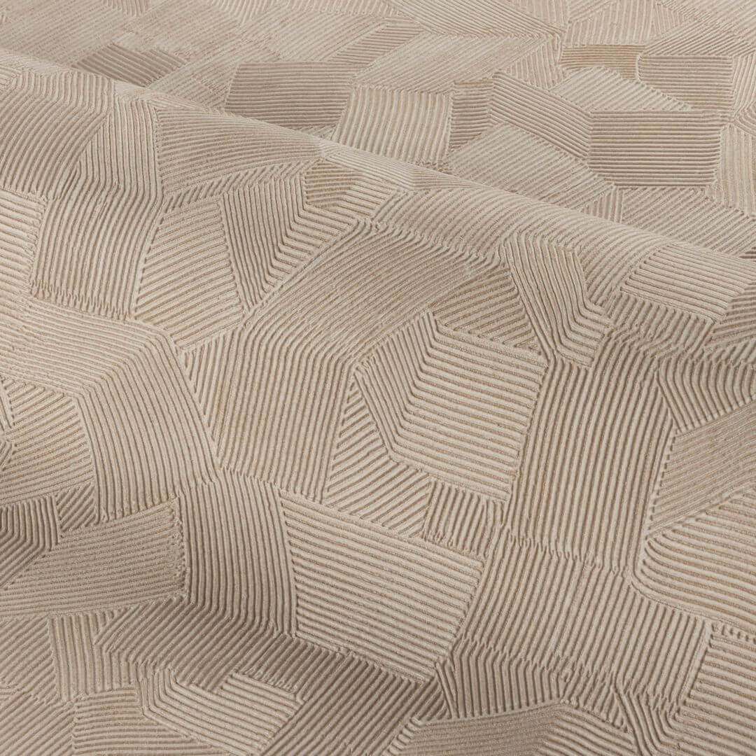 Tapeta geometryczna z efektem tynku Casamance 78172956 Volterra Striato