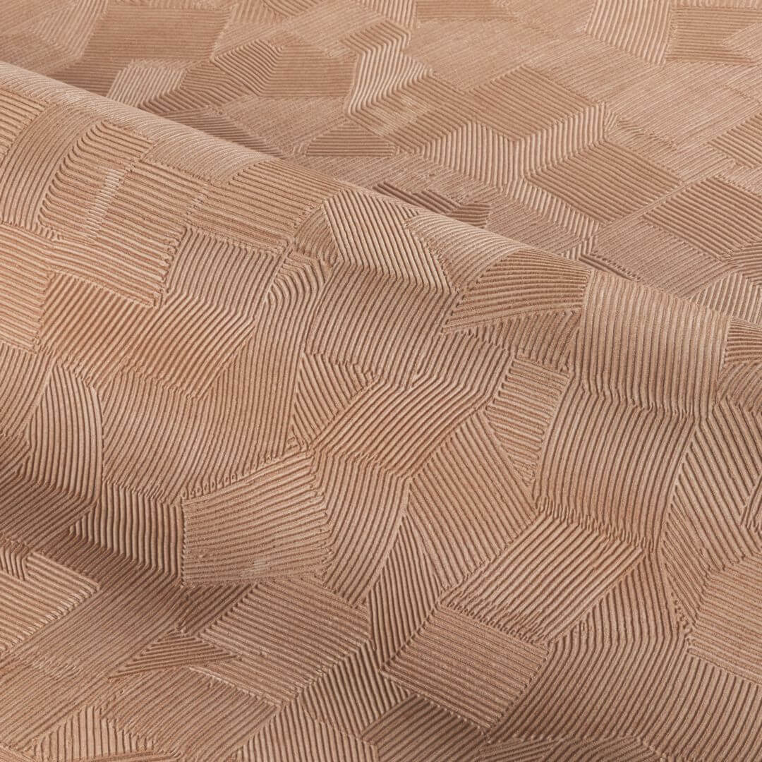 Tapeta geometryczna z efektem tynku Casamance 78173466 Volterra Striato