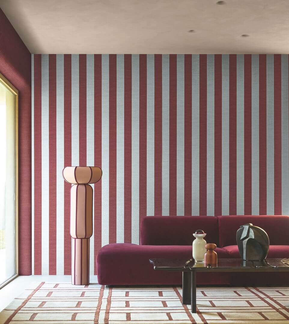 Tapeta pasy Casamance 78060916 Beausoleil Edition Rayures