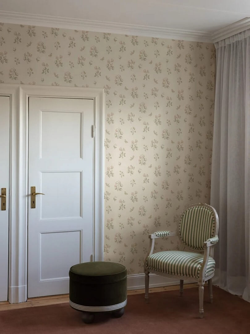 Tapeta roślinna Boras Tapeter 8707 Luktart Herrgard
