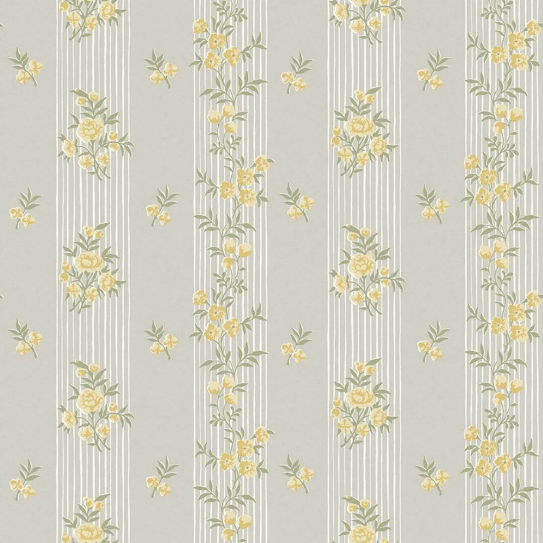 Tapeta kwiaty i pasy Boras Tapeter 9163 Hufvudsta Gard Flowers