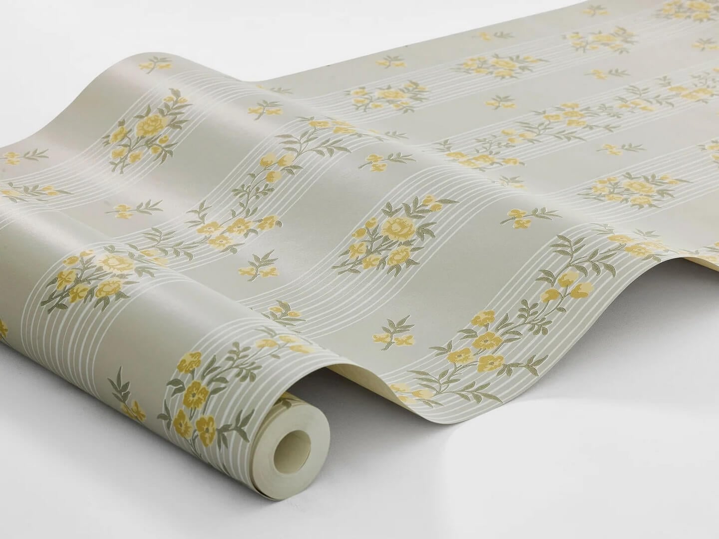 Tapeta kwiaty i pasy Boras Tapeter 9163 Hufvudsta Gard Flowers