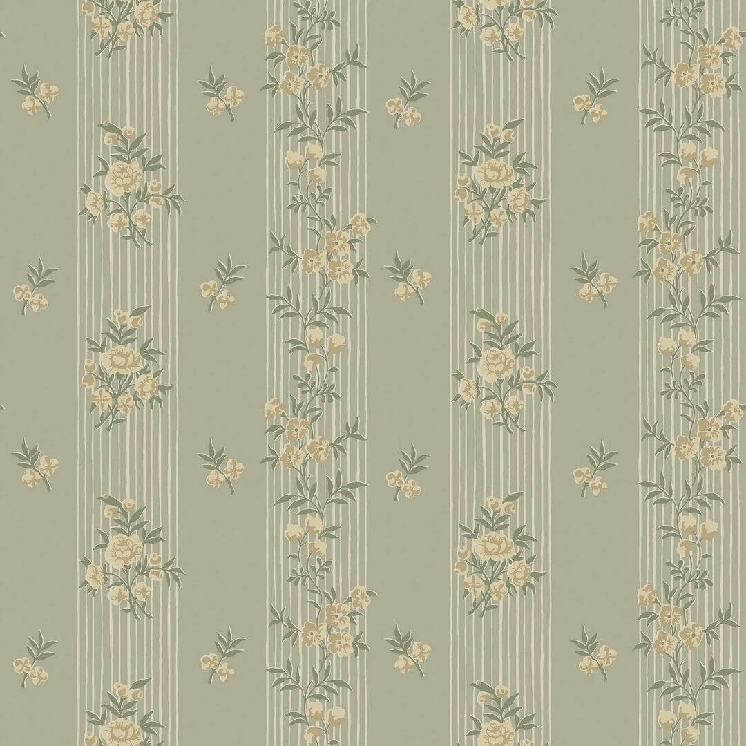 Tapeta kwiaty i pasy Boras Tapeter 9165 Hufvudsta Gard Flowers
