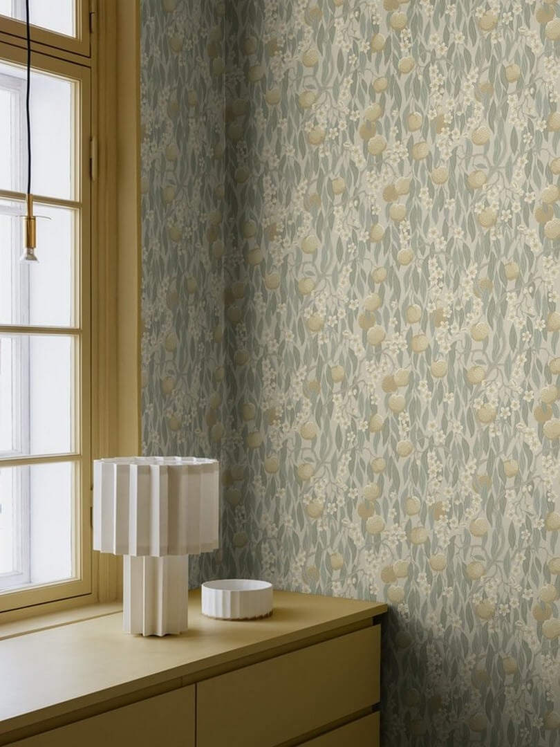 Tapeta owoce Boras Tapeter 9166 Persikotrad Flowers