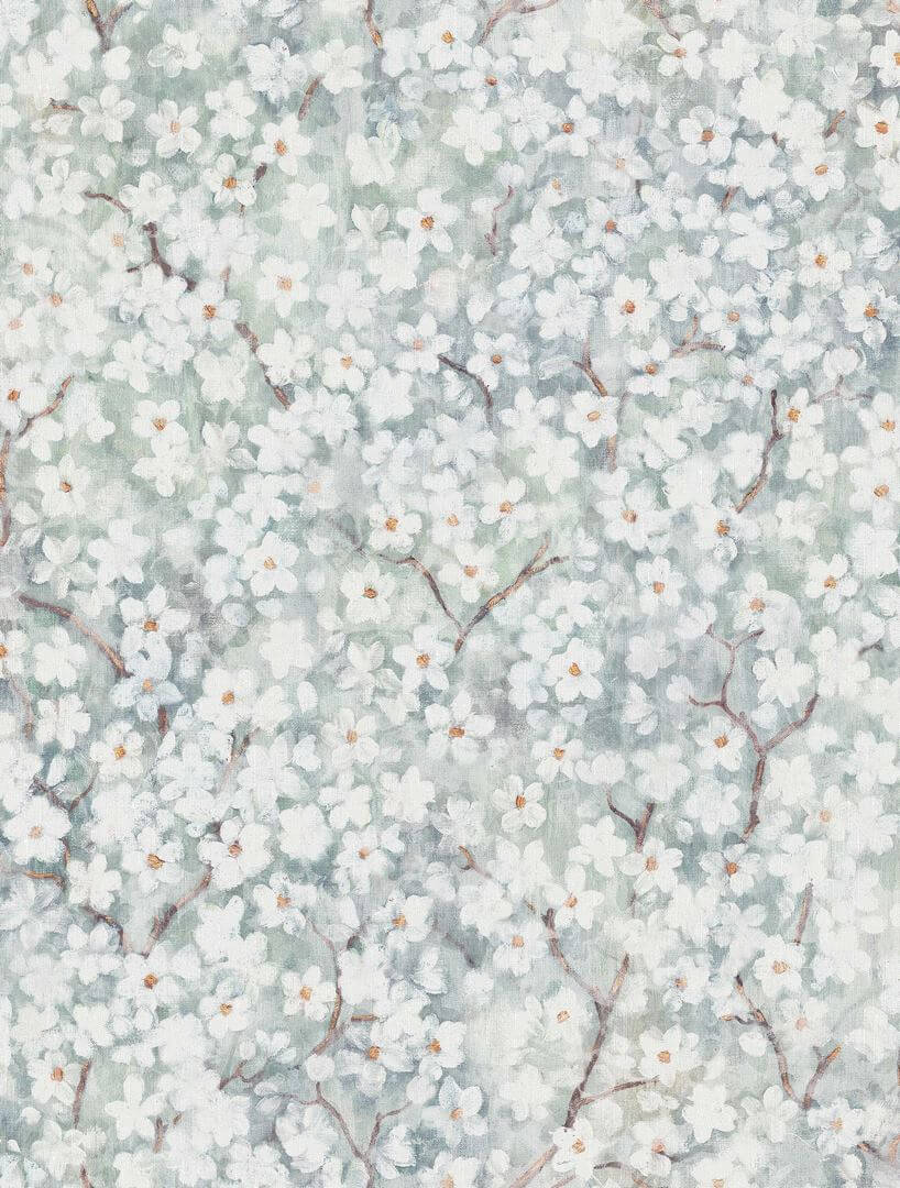 Tapeta delikatne kwiaty Boras Tapeter 9184 Hanami Flowers