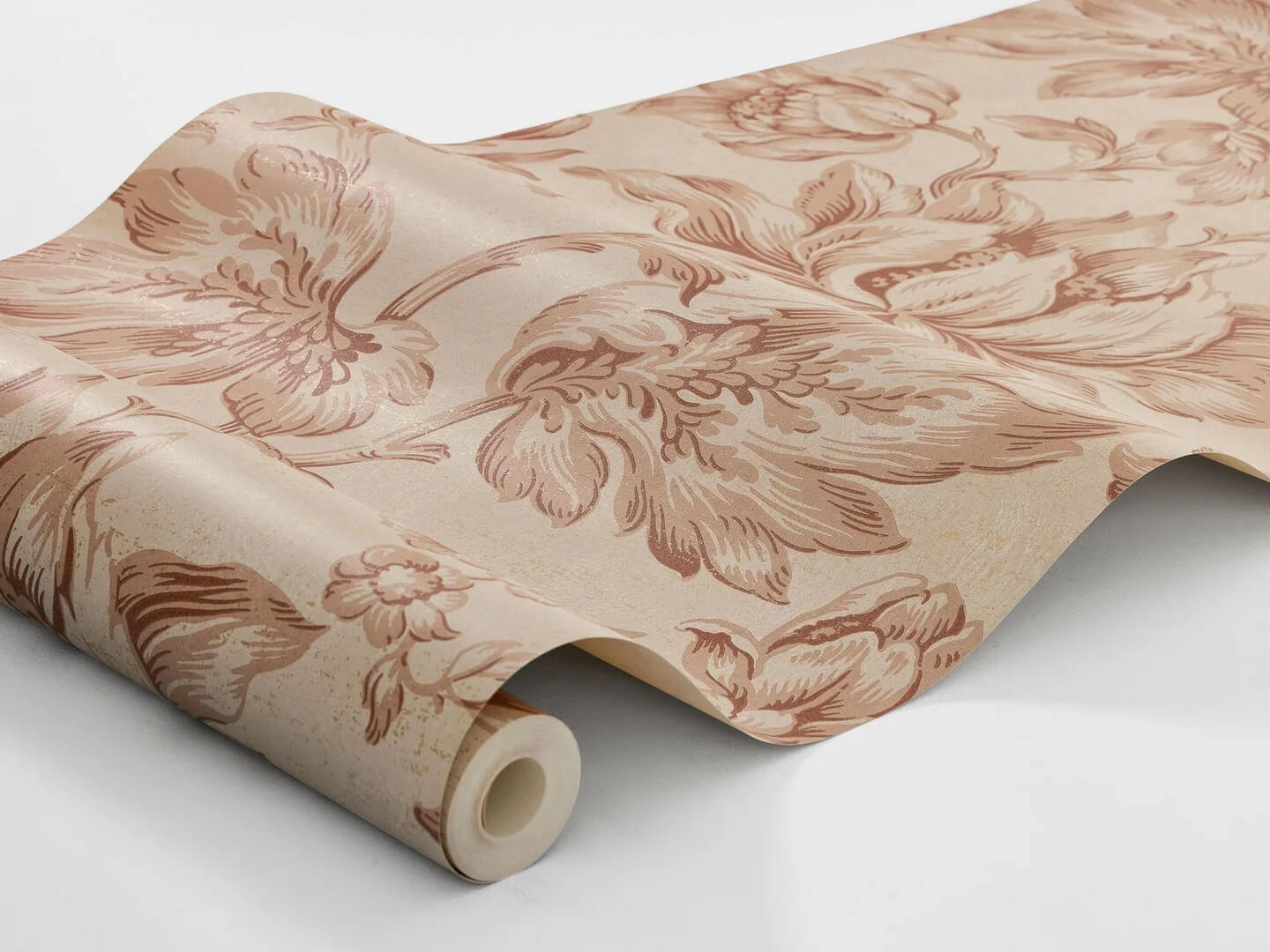 Tapeta kwiaty vintage Boras Tapeter 9157 Archive Flower Flowers