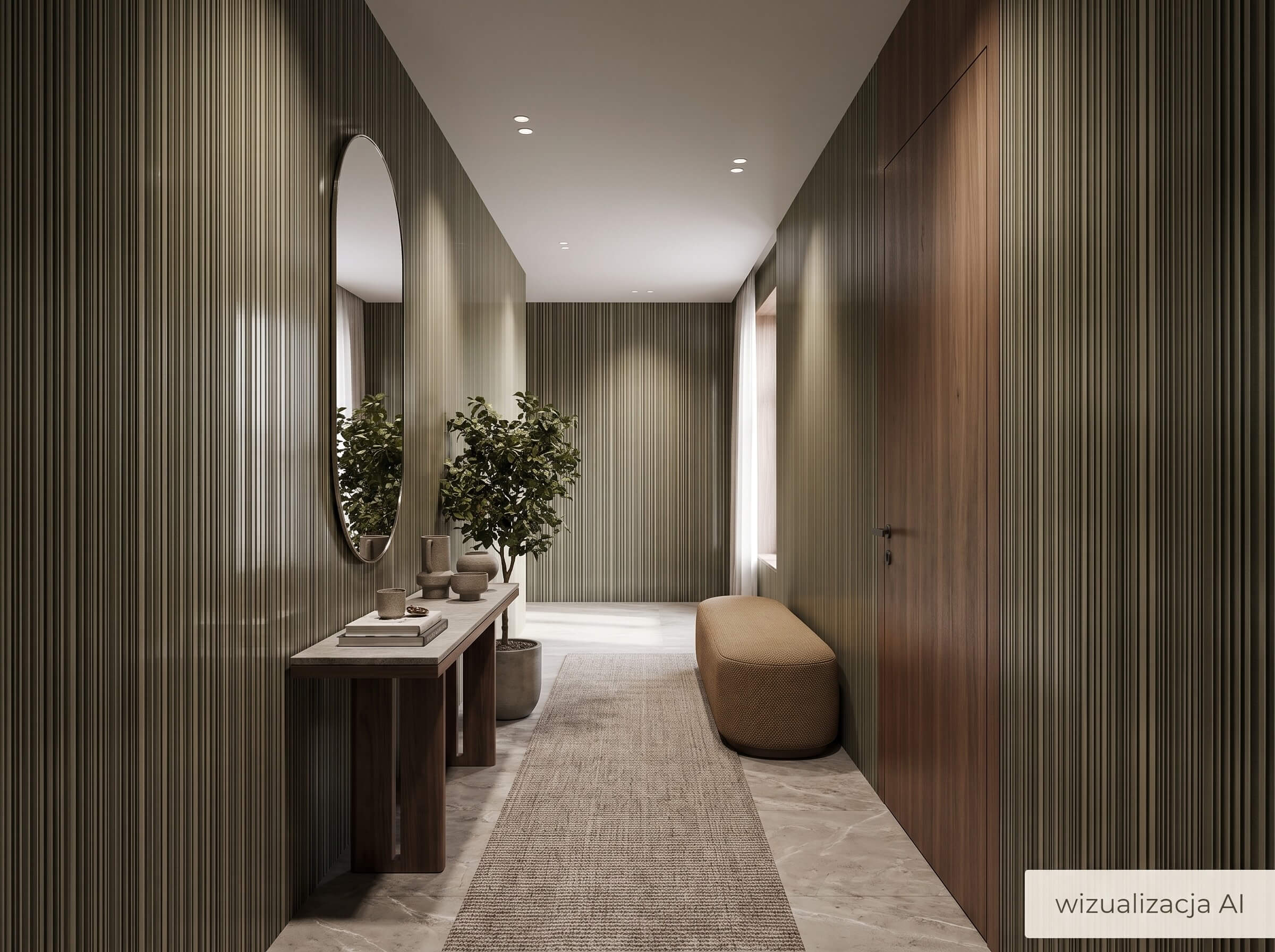 Tapeta obiektowa w prążki W01.03 Harry Glossy Vinylpex