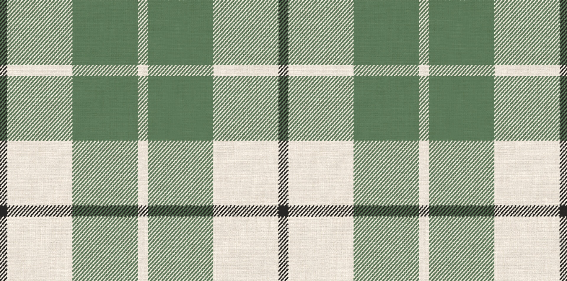 Tapeta w kratkę Sandberg S11019 Ranold Forest Green Henrik Ranold